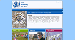Desktop Screenshot of alderneysociety.org